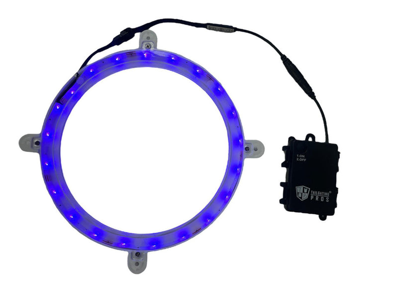 Premium LED Cornhole Light Ring Set (2 lights per box) - 20 Different Color Options
