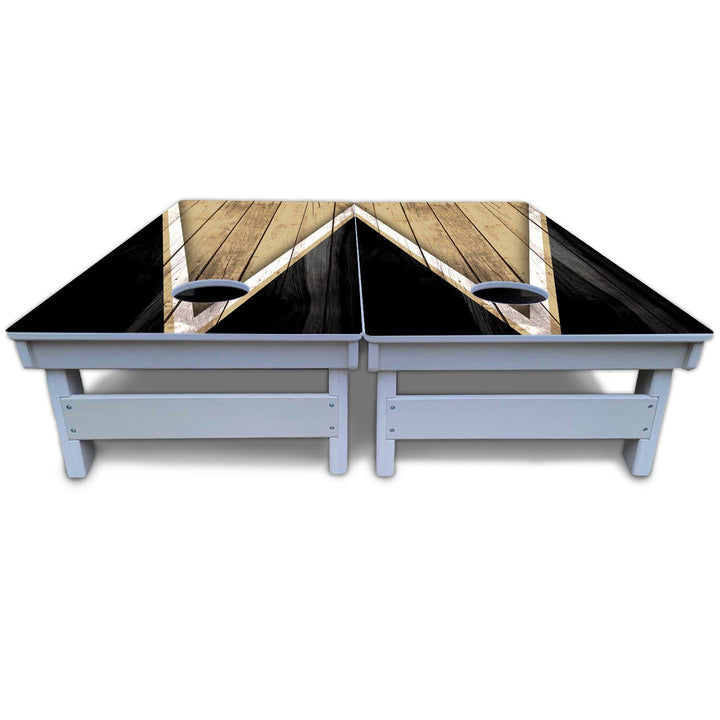 Team Color Triangle Cornhole Boards - All Weather Series