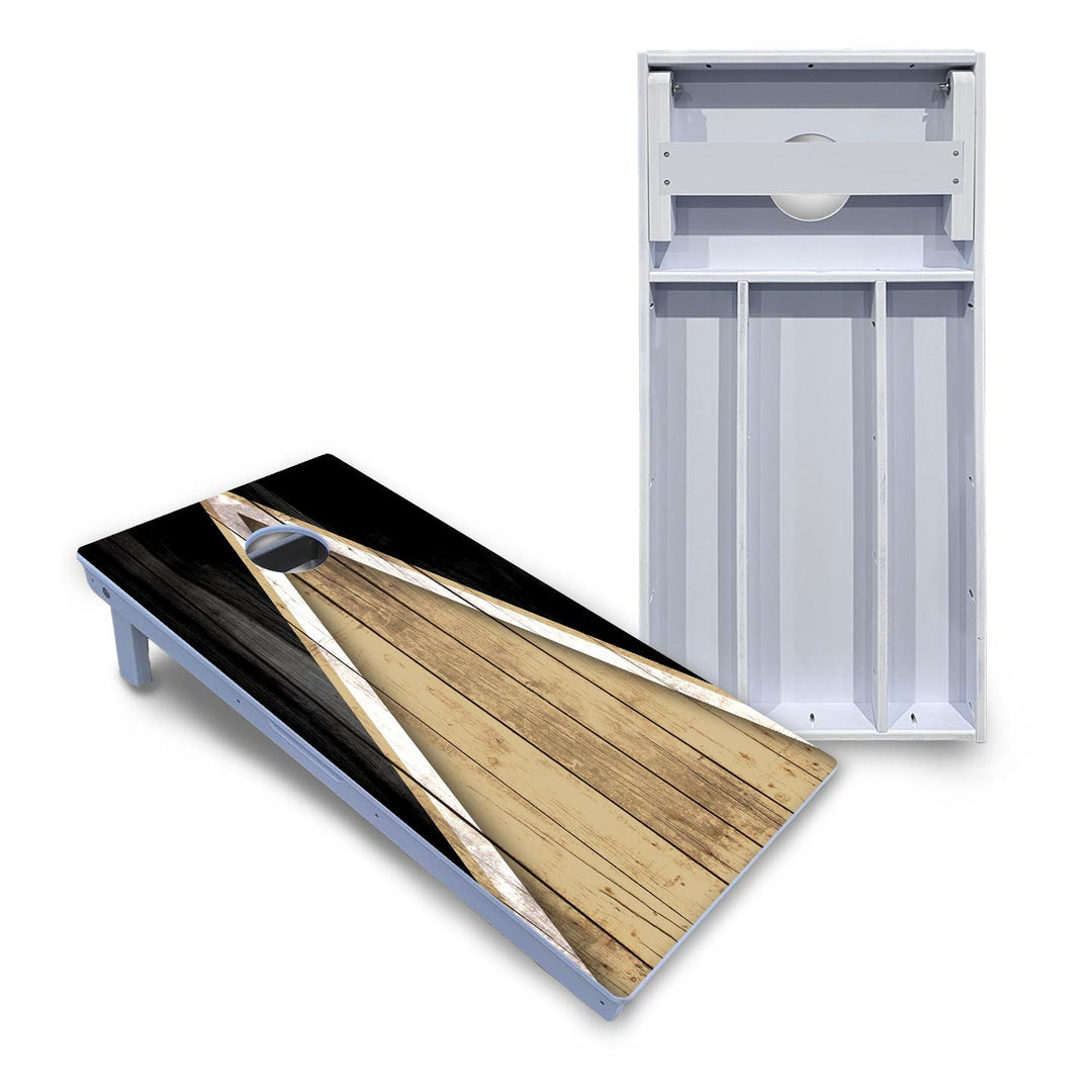 Team Color Triangle Cornhole Boards - All Weather Series