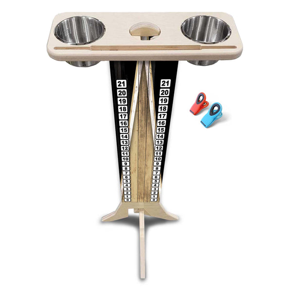 Team Color Triangle Designs - Score Stand