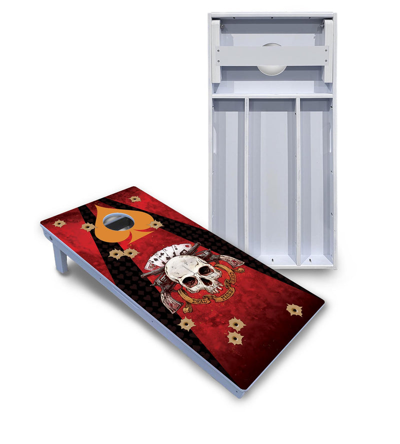 Artist Series Cornhole Boards - All Weather Series - Split Design
