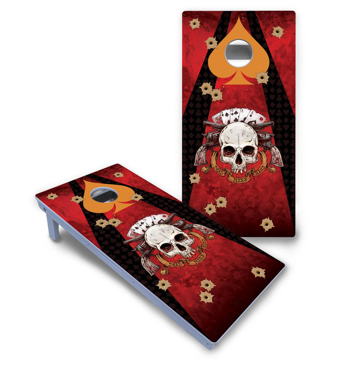 Artist Series Cornhole Boards - All Weather Series - Split Design