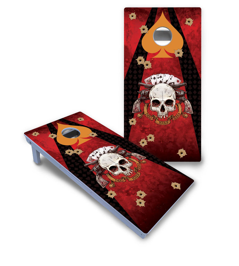 Artist Series Cornhole Boards - All Weather Series - Split Design