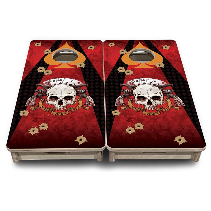 Deadman's Hand - Mini or Vacation Size Cornhole Boards