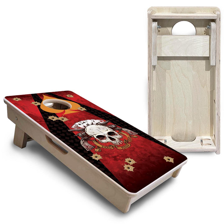 Deadman's Hand - Mini or Vacation Size Cornhole Boards