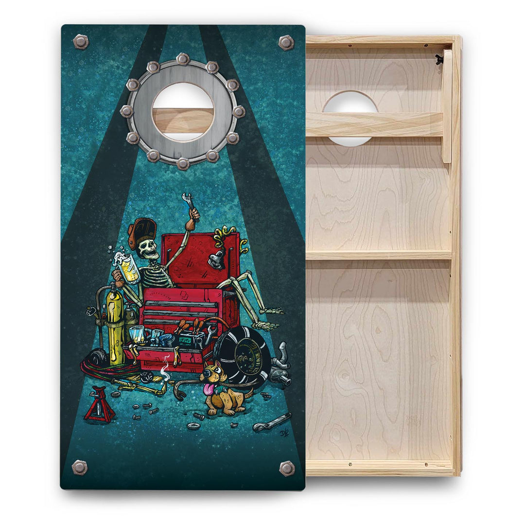 Artist Series Cornhole Boards - Backyard Series