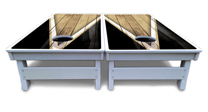 Team Color Triangle Cornhole Boards - All Weather Series