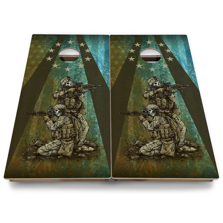 Artist Series Cornhole Boards - Backyard Series
