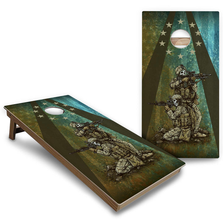 Artist Series Cornhole Boards - Backyard Series