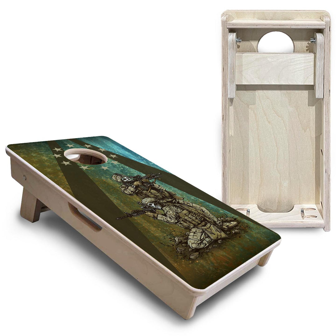 Got Your Six - Mini or Vacation Size Cornhole Boards