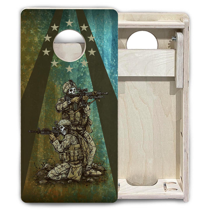 Got Your Six - Mini or Vacation Size Cornhole Boards