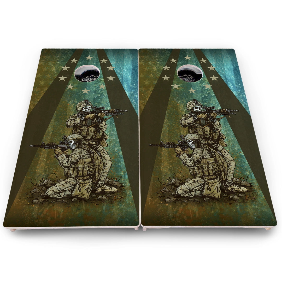 Artist Series Cornhole Boards – Pro Lite or Pro Elite