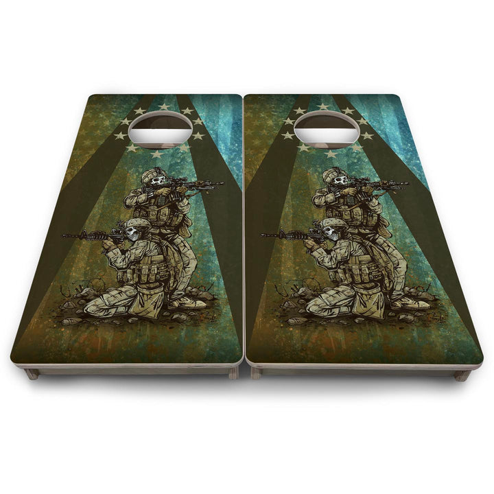 Got Your Six - Mini or Vacation Size Cornhole Boards