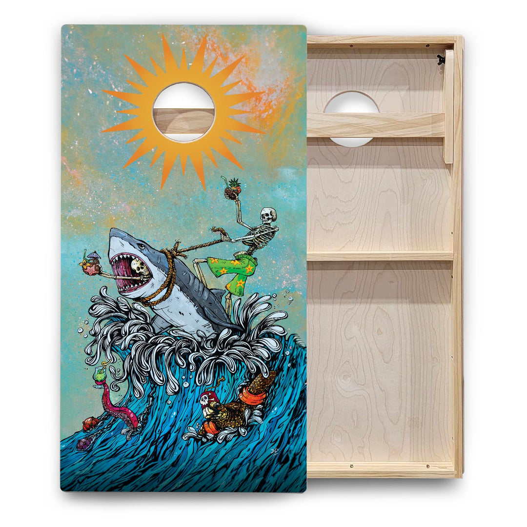 Artist Series Cornhole Boards - Backyard Series