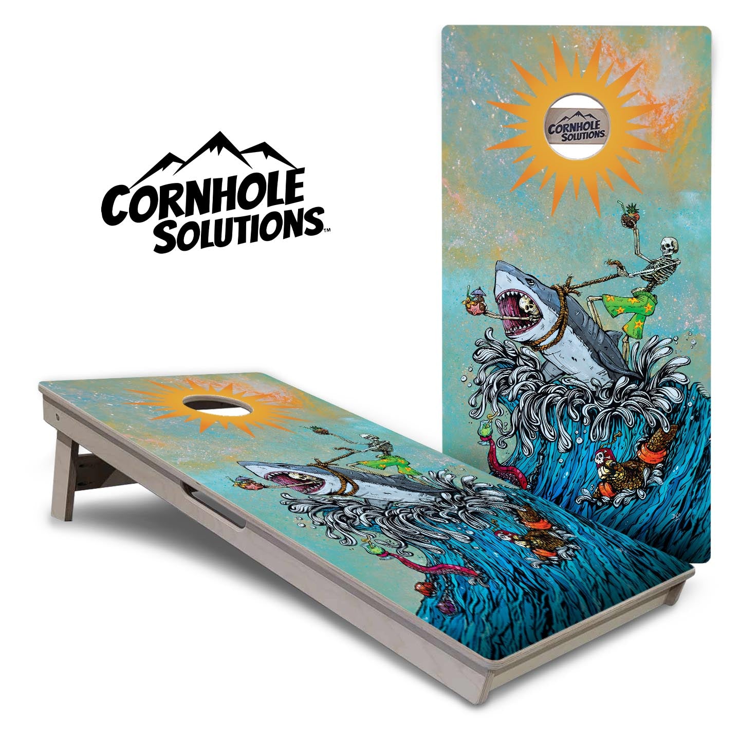 Artist Cornhole Boards - Professional Tournament Series - Great