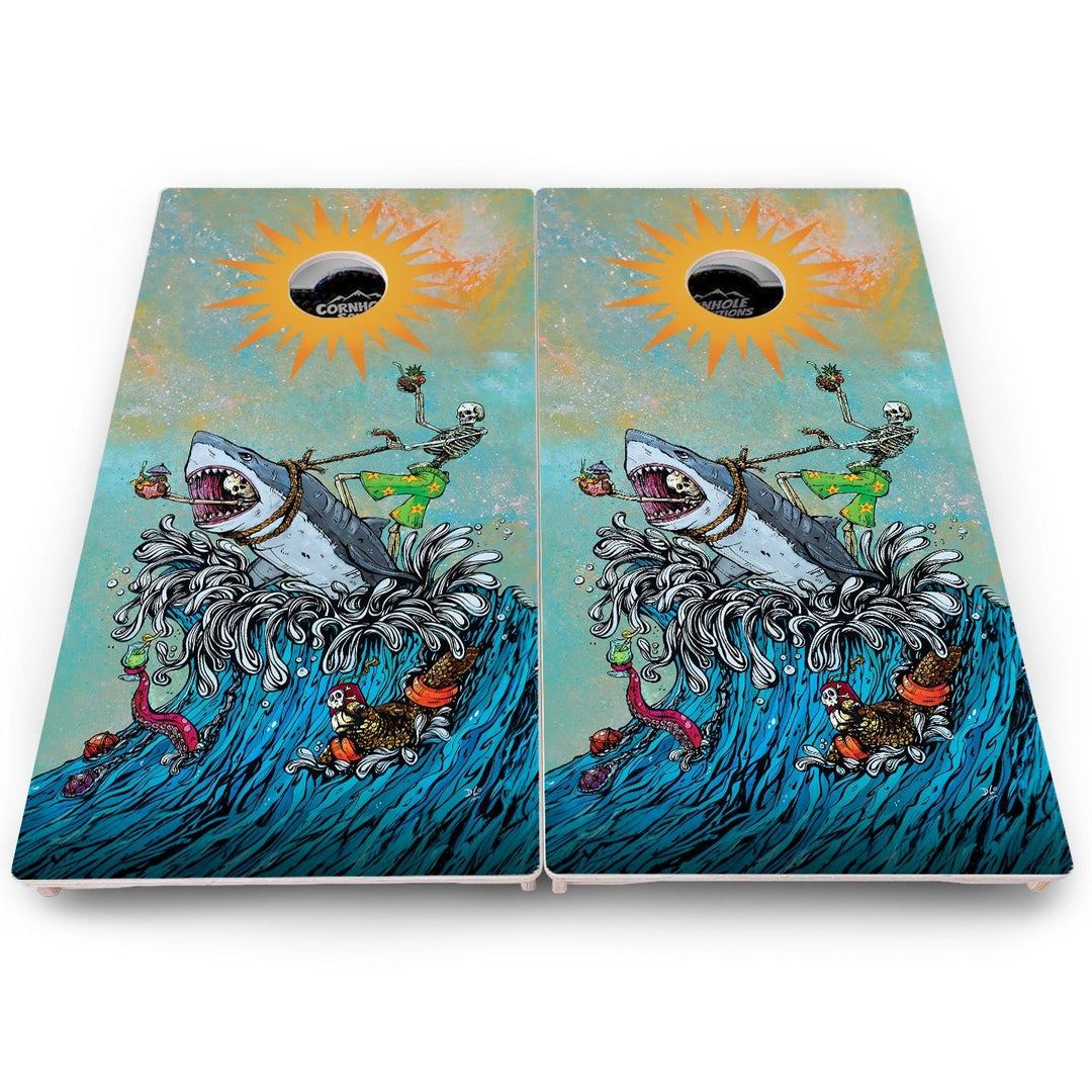 Artist Series Cornhole Boards – Pro Lite or Pro Elite