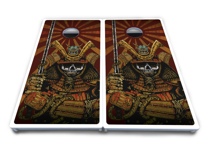 Waterproof - Artist Series Design Options - All Weather Boards "Outdoor Solution" 18mm(3/4")Direct UV Printed - Regulation 2' by 4' Cornhole Boards (Set of 2 Boards) Double Thick Legs, with Leg Brace & Dual Support Braces!