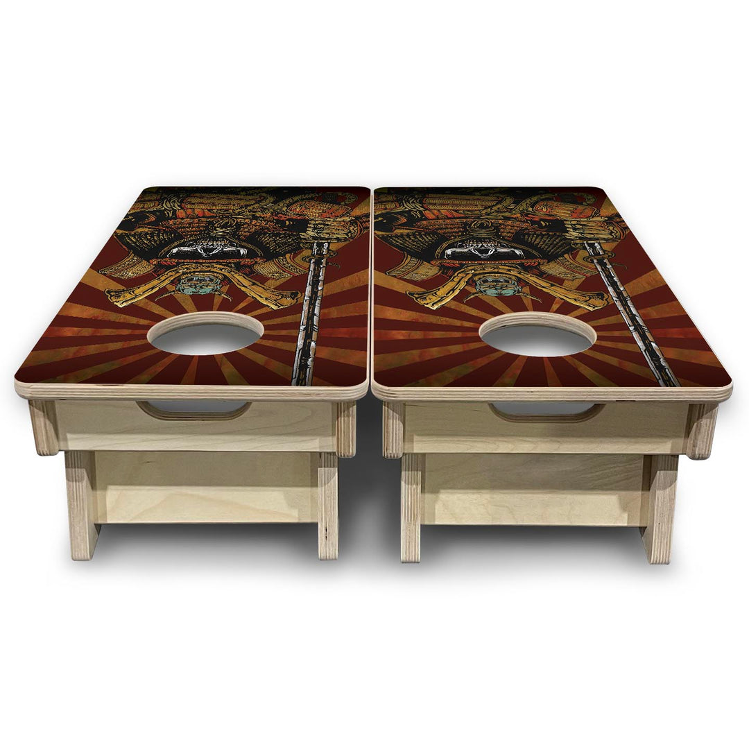 Samurai - Mini or Vacation Size Cornhole Boards