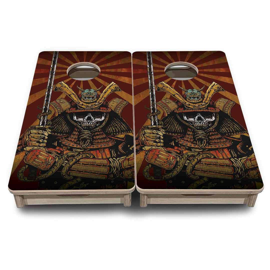 Samurai - Mini or Vacation Size Cornhole Boards