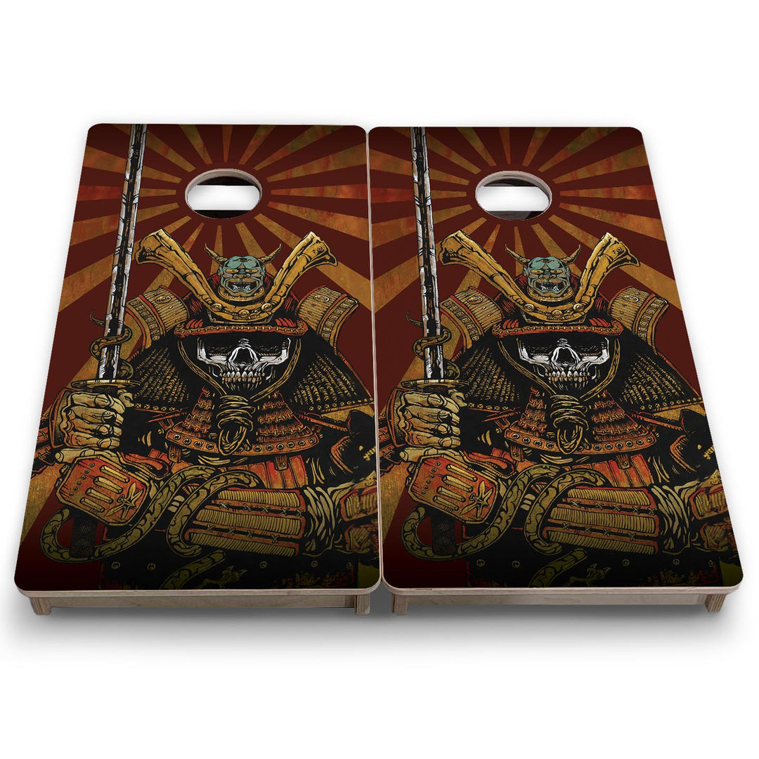 Samurai - Mini or Vacation Size Cornhole Boards