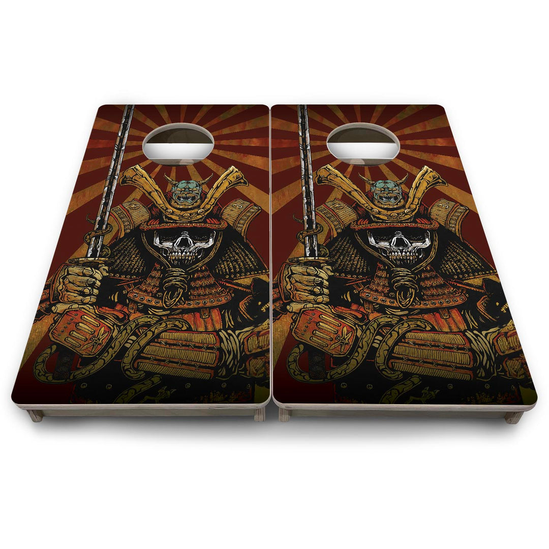 Samurai - Mini or Vacation Size Cornhole Boards