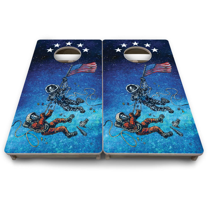 Space Race - Mini or Vacation Size Cornhole Boards