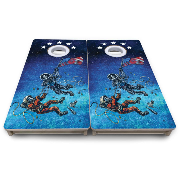 Space Race - Mini or Vacation Size Cornhole Boards