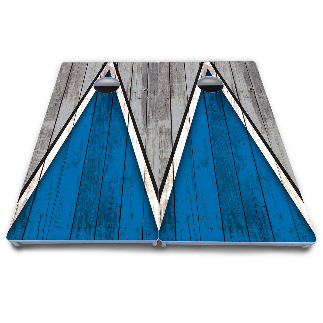 Team Color Triangle Cornhole Boards - All Weather Series