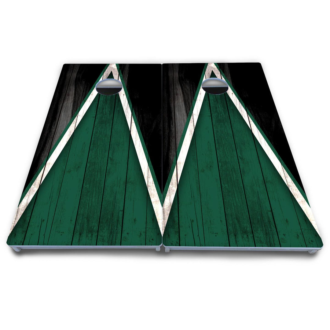 Team Color Triangle Cornhole Boards - All Weather Series
