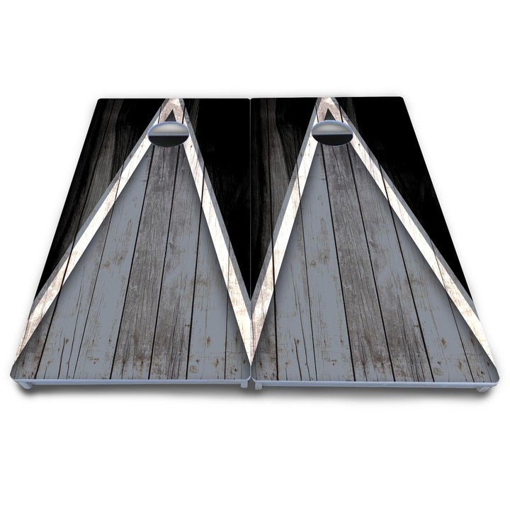 Team Color Triangle Cornhole Boards - All Weather Series