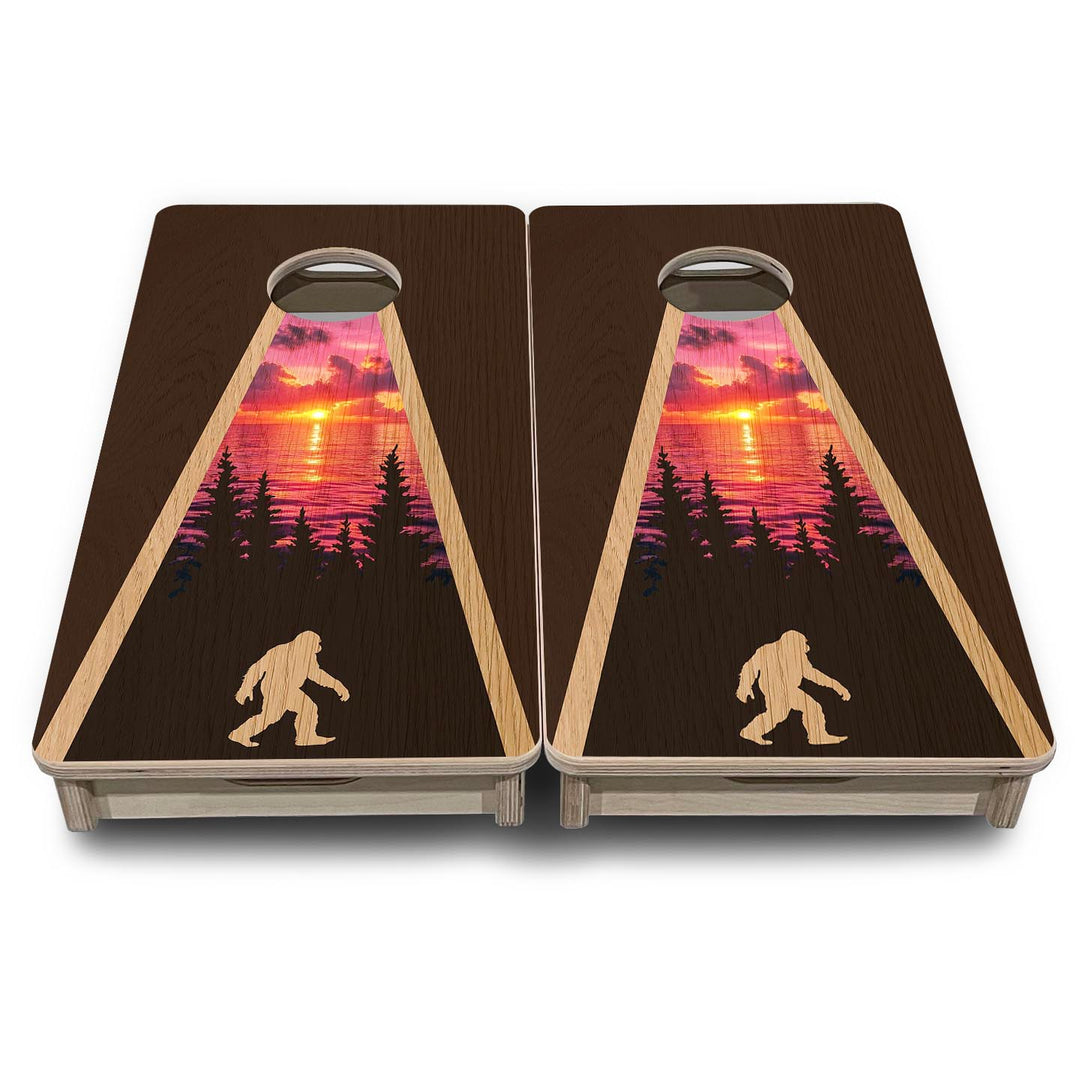 Bigfoot Sunset - Mini or Vacation Size Boards
