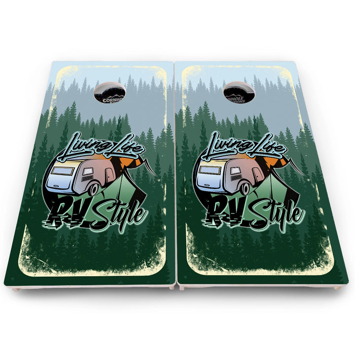 Camping & RV Cornhole Boards – Pro Lite or Pro Elite