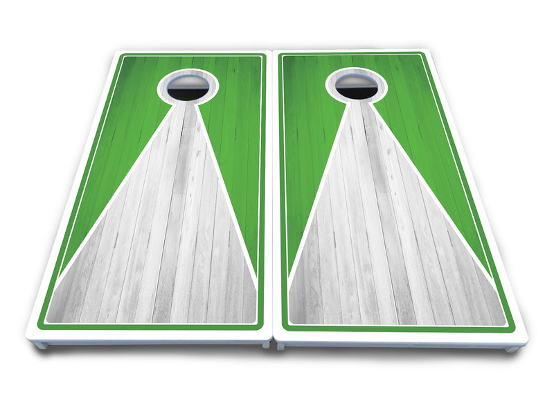 Waterproof - Keyhole Design Options - All Weather Boards "Outdoor Solution" 18mm(3/4")Direct UV Printed - Regulation 2' by 4' Cornhole Boards (Set of 2 Boards) Double Thick Legs, with Leg Brace & Dual Support Braces!