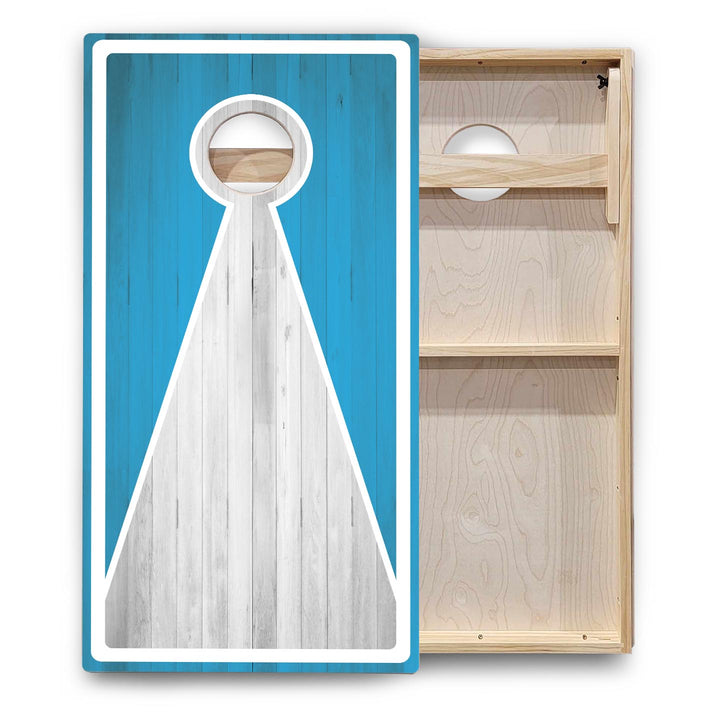 Keyhole Cornhole Boards - Backyard Series