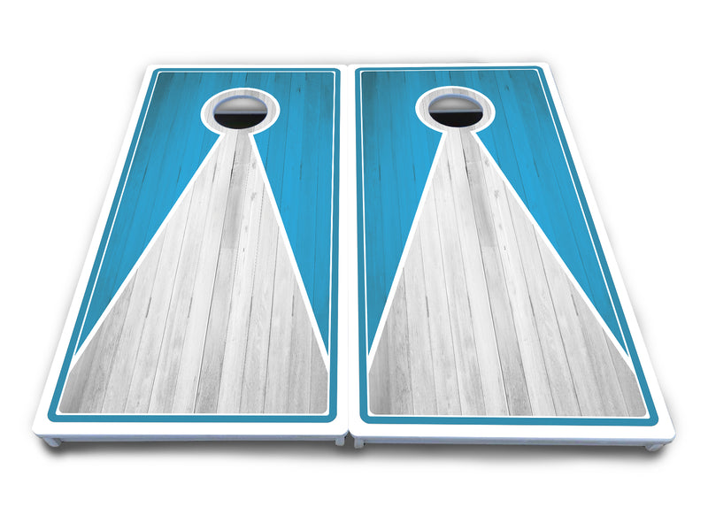 Waterproof - Keyhole Design Options - All Weather Boards "Outdoor Solution" 18mm(3/4")Direct UV Printed - Regulation 2' by 4' Cornhole Boards (Set of 2 Boards) Double Thick Legs, with Leg Brace & Dual Support Braces!