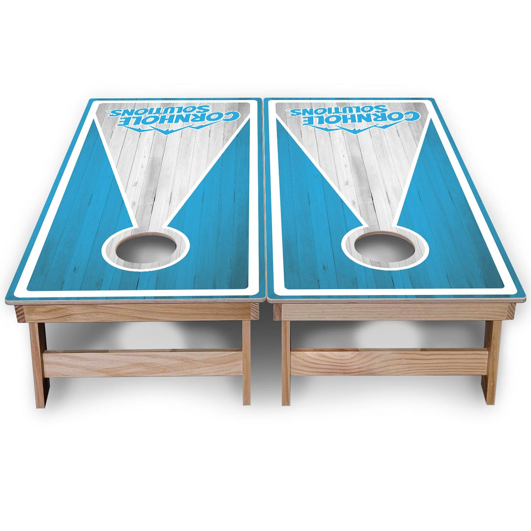 Keyhole CS Logo Cornhole Boards - Backyard Series