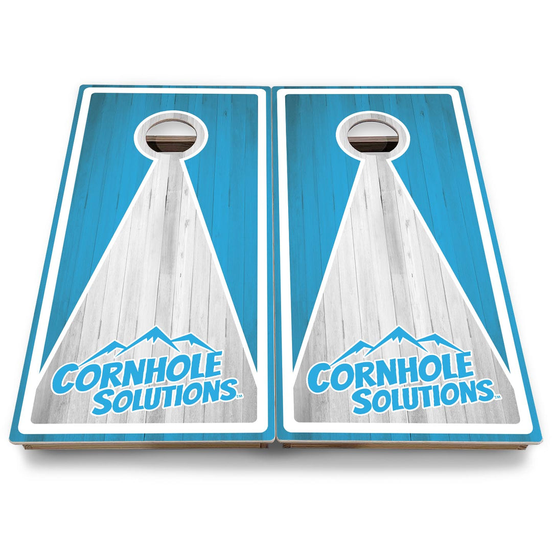 Keyhole CS Logo Cornhole Boards - Backyard Series