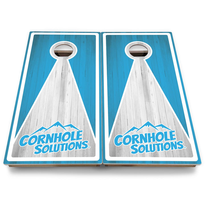 Keyhole CS Logo Cornhole Boards - Backyard Series