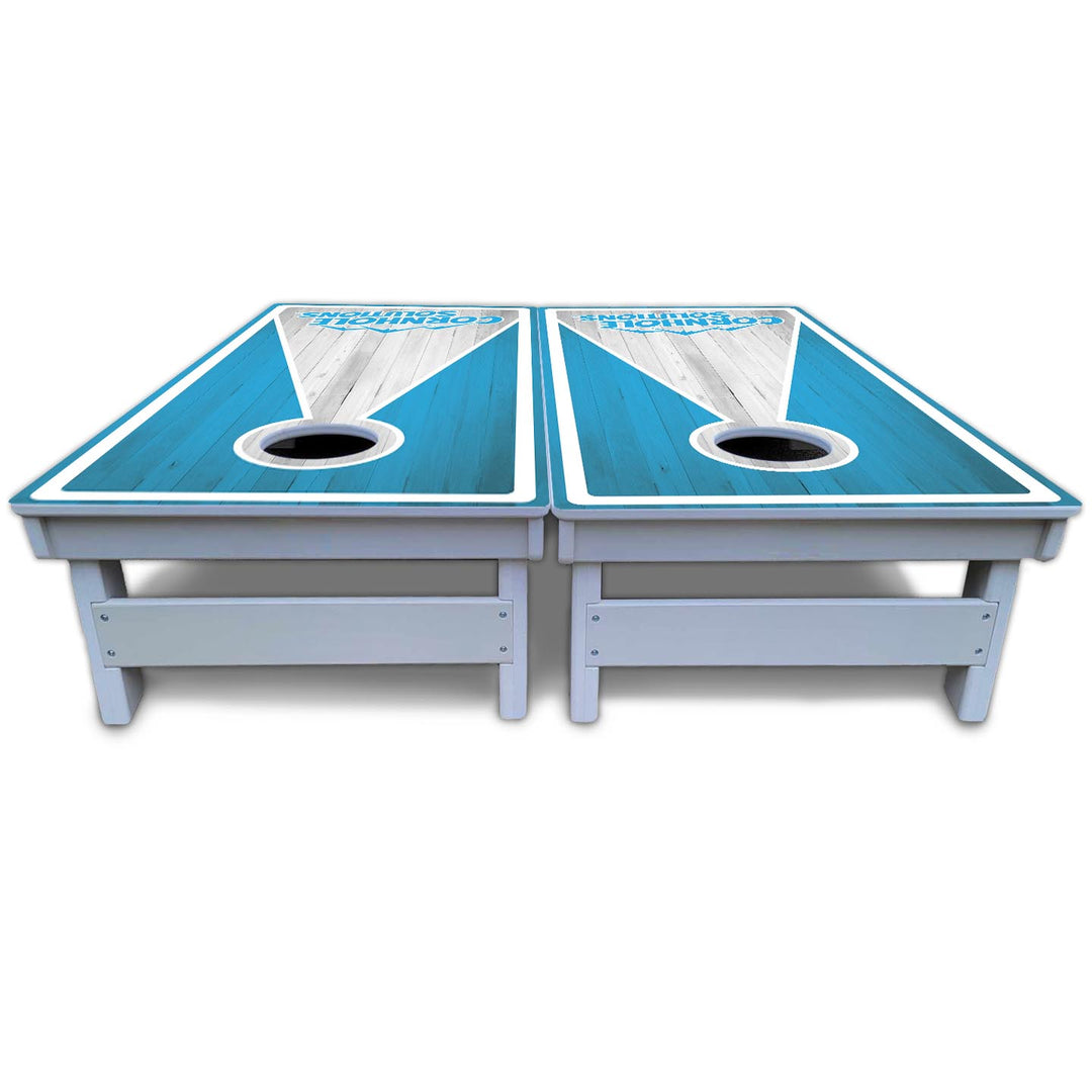 Keyhole CS Logo Cornhole Boards - All Weather Series