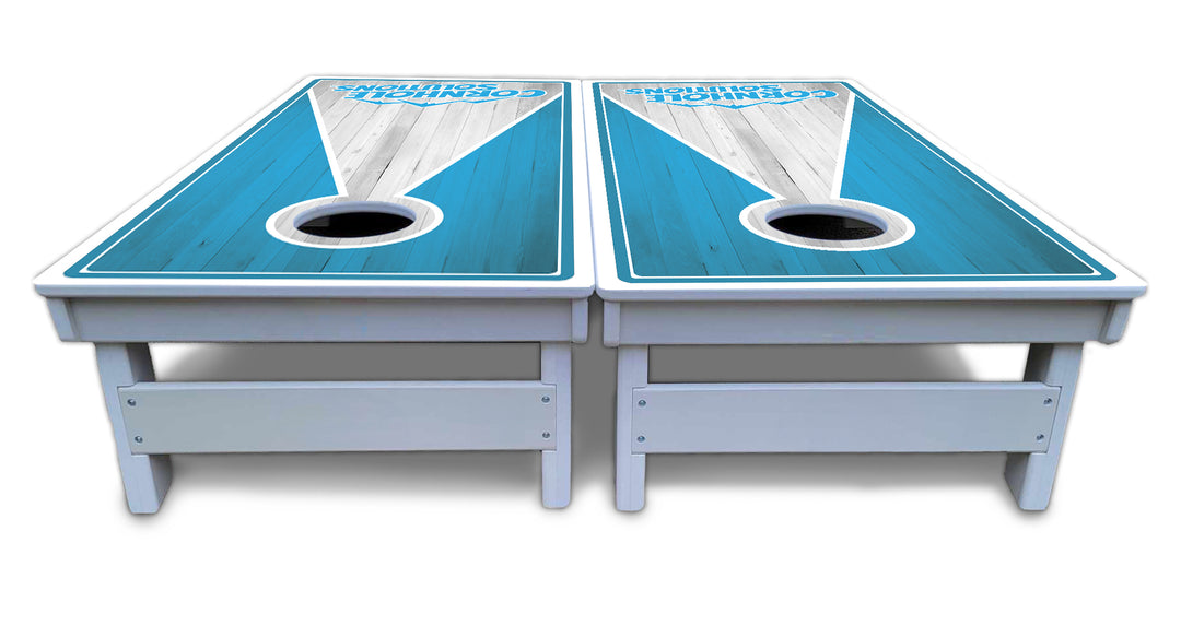 Keyhole CS Logo Cornhole Boards - All Weather Series