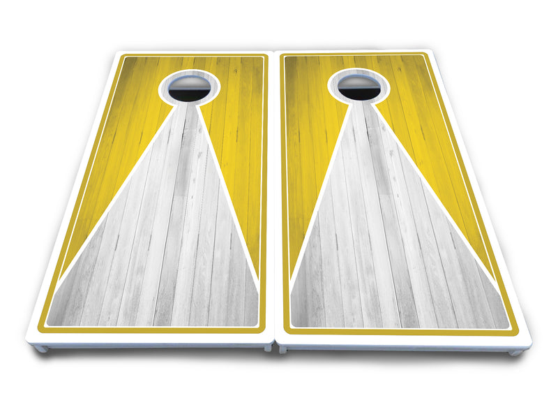 Waterproof - Keyhole Design Options - All Weather Boards "Outdoor Solution" 18mm(3/4")Direct UV Printed - Regulation 2' by 4' Cornhole Boards (Set of 2 Boards) Double Thick Legs, with Leg Brace & Dual Support Braces!