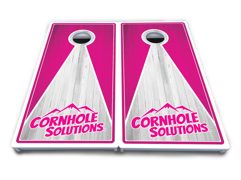 Waterproof - Keyhole CS Logo Design Options - All Weather Boards "Outdoor Solution" 18mm(3/4")Direct UV Printed - Regulation 2' by 4' Cornhole Boards (Set of 2 Boards) Double Thick Legs, with Leg Brace & Dual Support Braces!