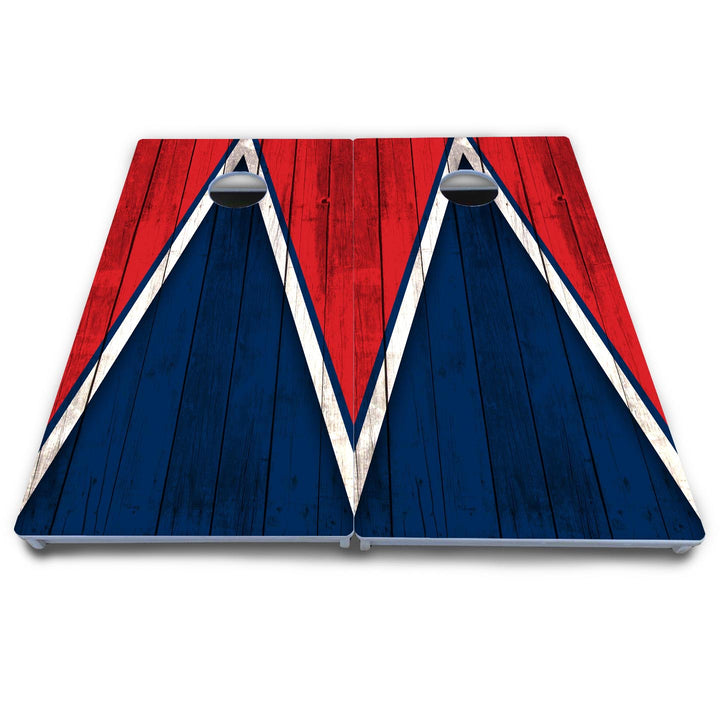 Team Color Triangle Cornhole Boards - All Weather Series