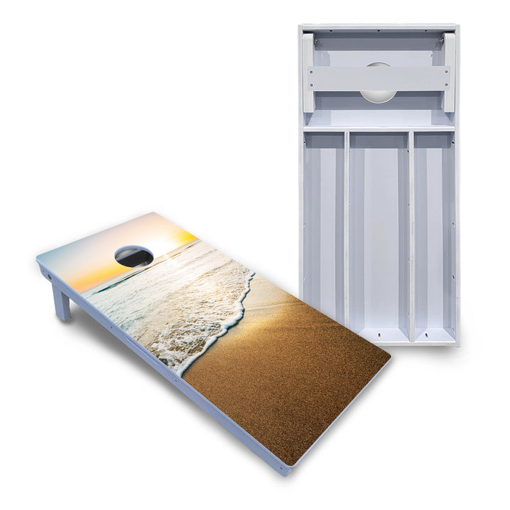 Ocean Sunset Cornhole Boards - All Weather Series
