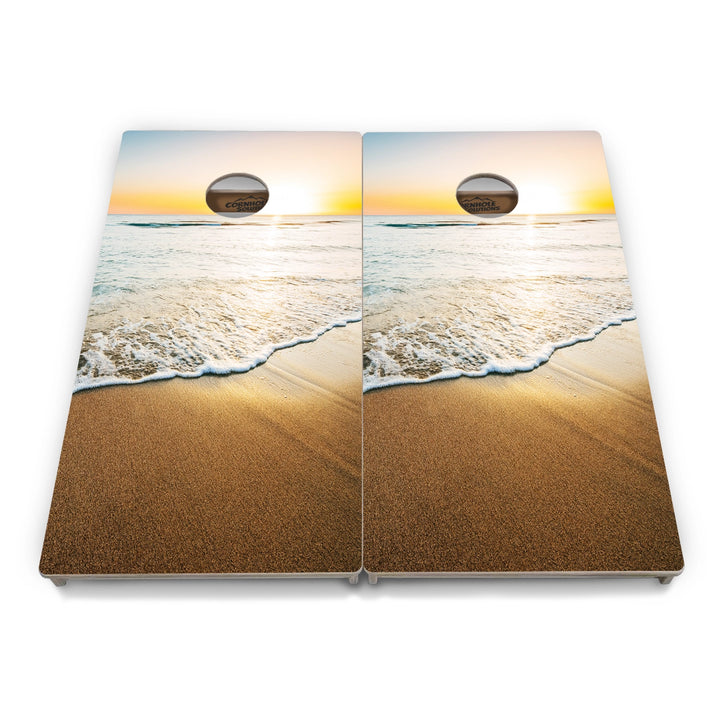 Ocean Sunset Cornhole Boards – Tournament Series