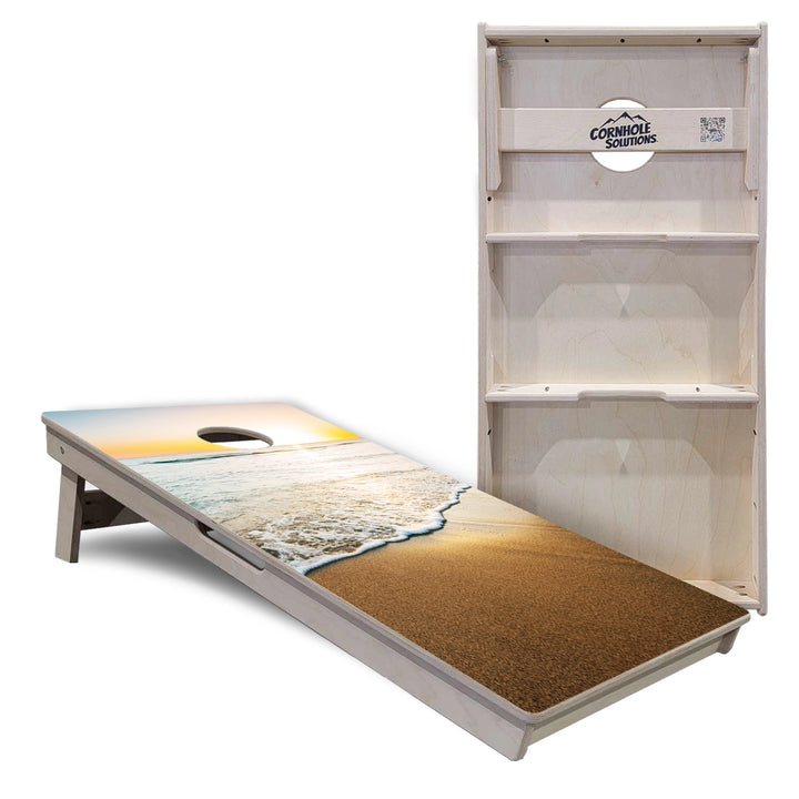 Ocean Sunset Cornhole Boards – Tournament Series