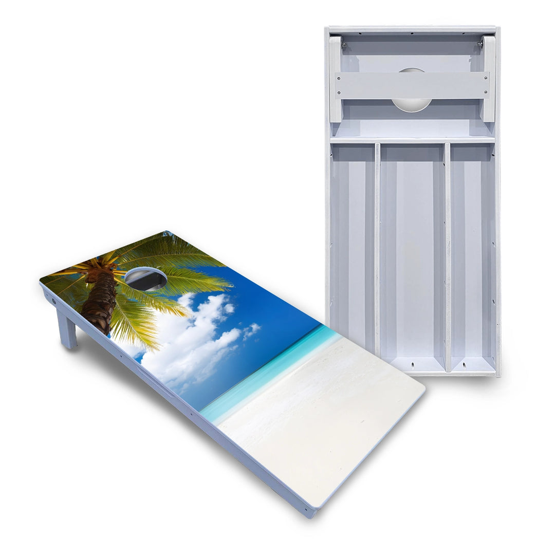 Palm Paradise Cornhole Boards - All Weather Series