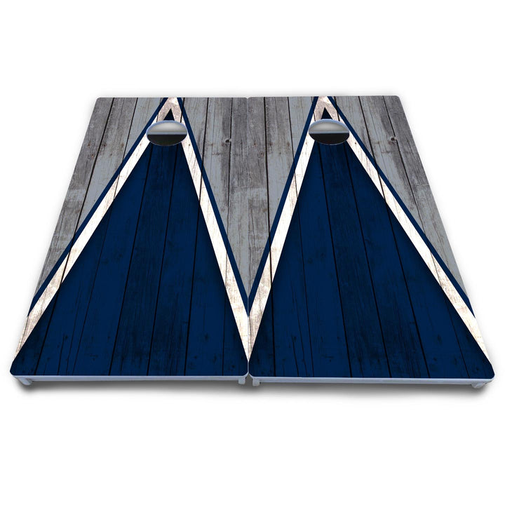 Team Color Triangle Cornhole Boards - All Weather Series