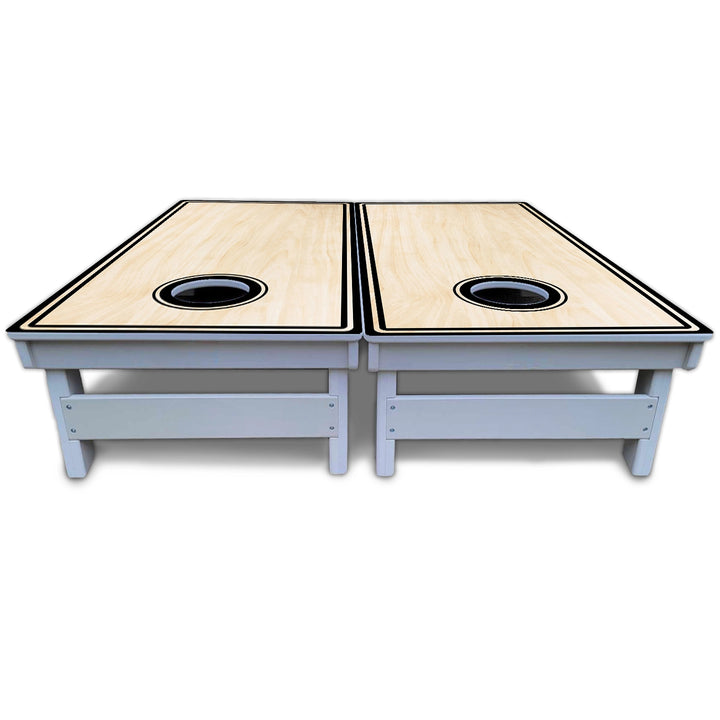 Pinstripe Cornhole Boards - All Weather Series