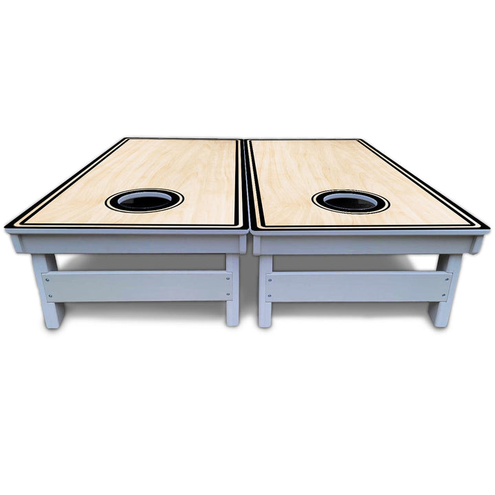 Pinstripe Cornhole Boards - All Weather Series